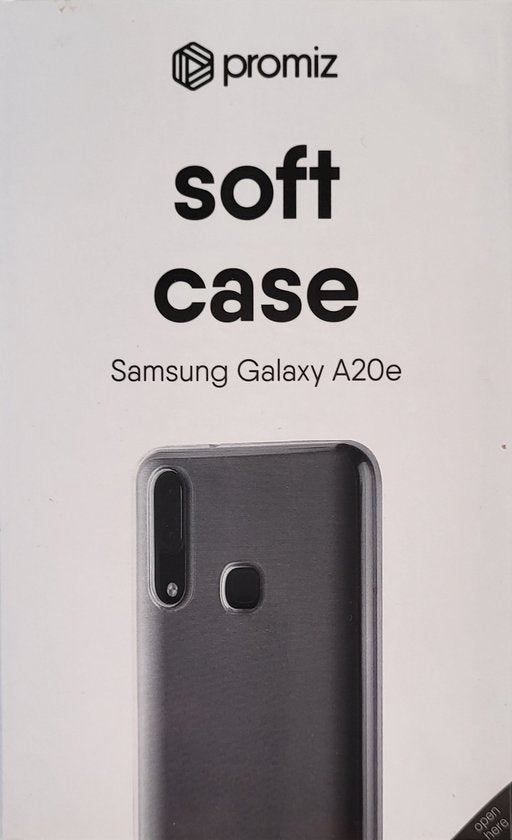 Samsung Galaxy A20e Promiz läpinäkyvä ohut TPU-suojakuor