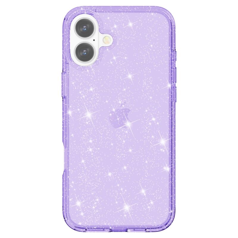 iPhone 16 Suojakuori (TPU + PC, Sparkly Glitter)