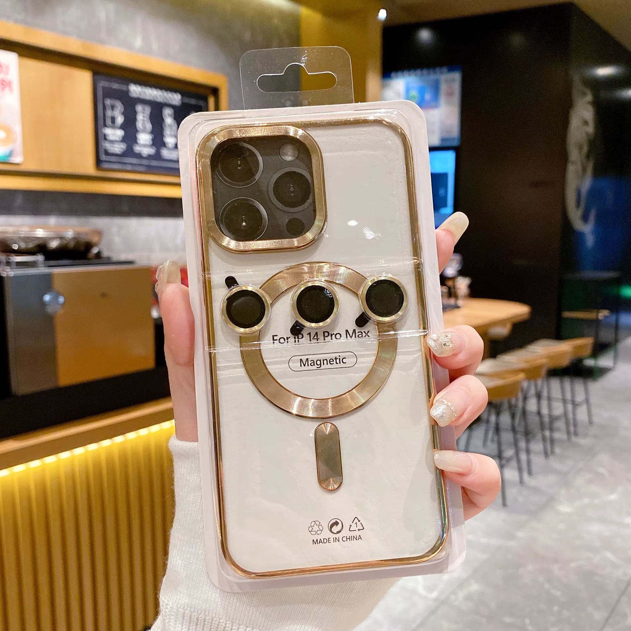 Apple iPhone 14 Pro Max  Takakuori  MagSafe kameran linssisuoja