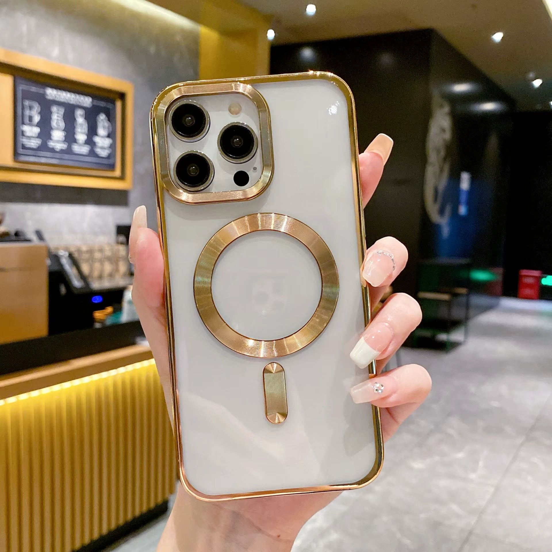Apple iPhone 11 Takakuori MagSafe kameran linssisuoja