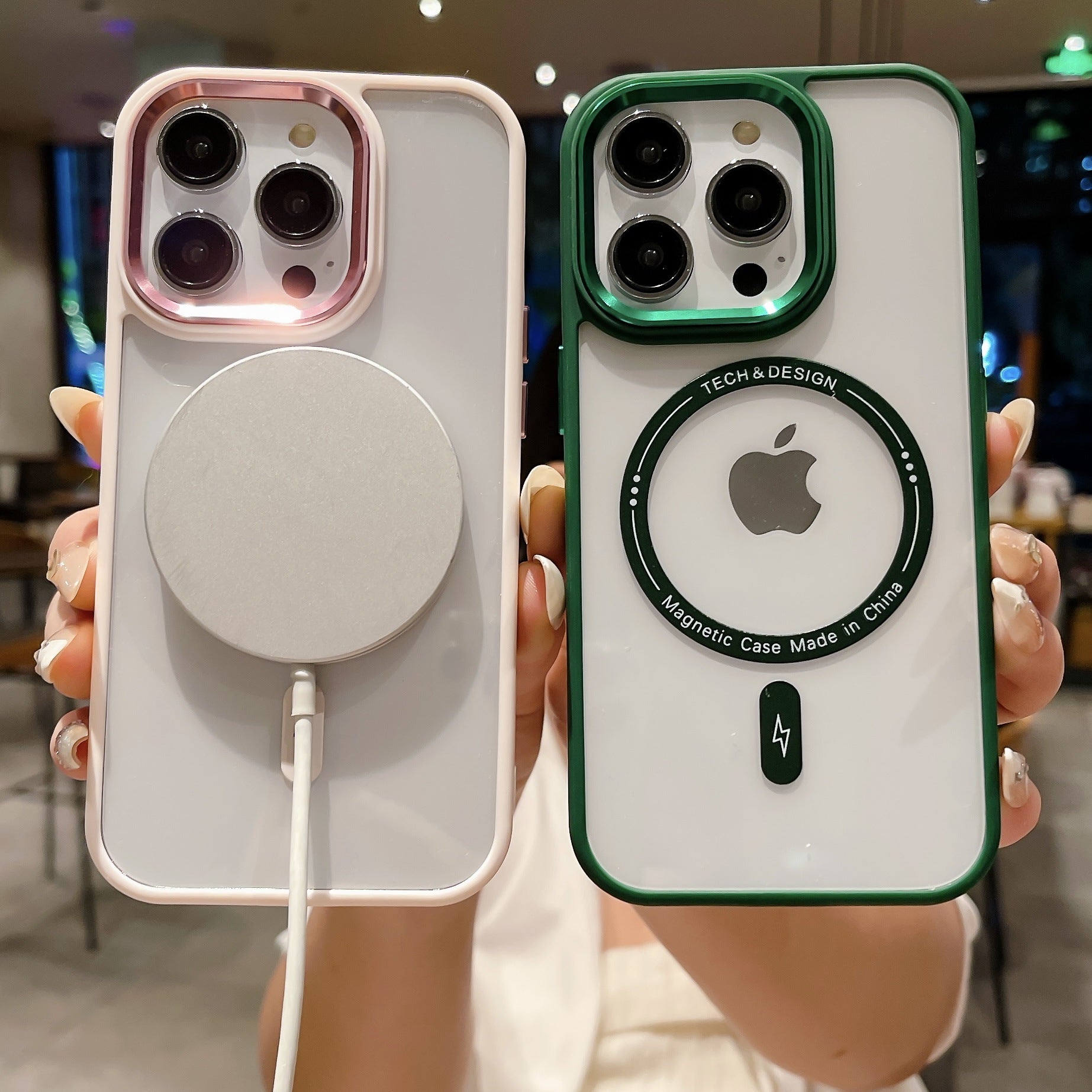 Apple iPhone 15 Pro Takakuori – MagSafe – Silikoni