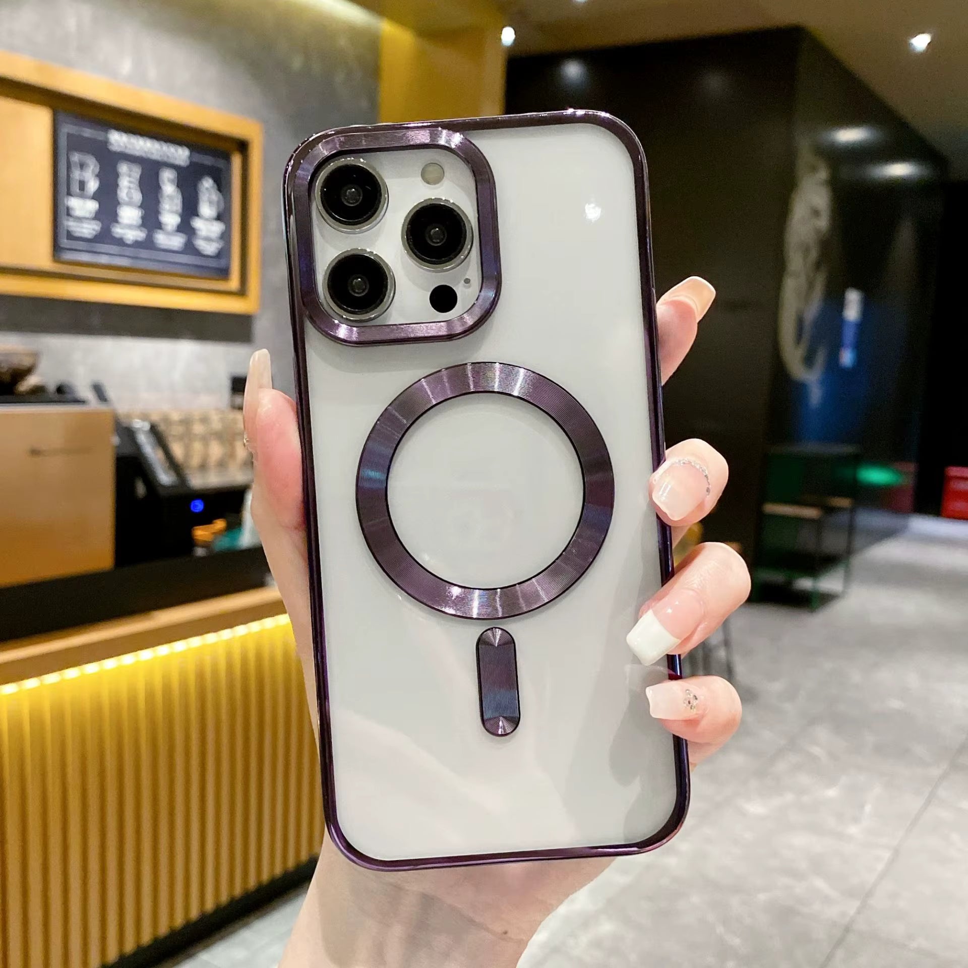 Apple iPhone 11 Takakuori MagSafe kameran linssisuoja
