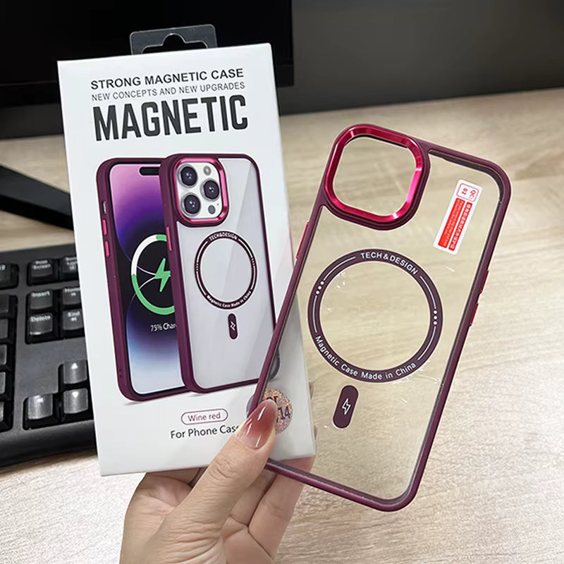 Apple iPhone 15 Pro Max Takakuori – MagSafe – Silikoni