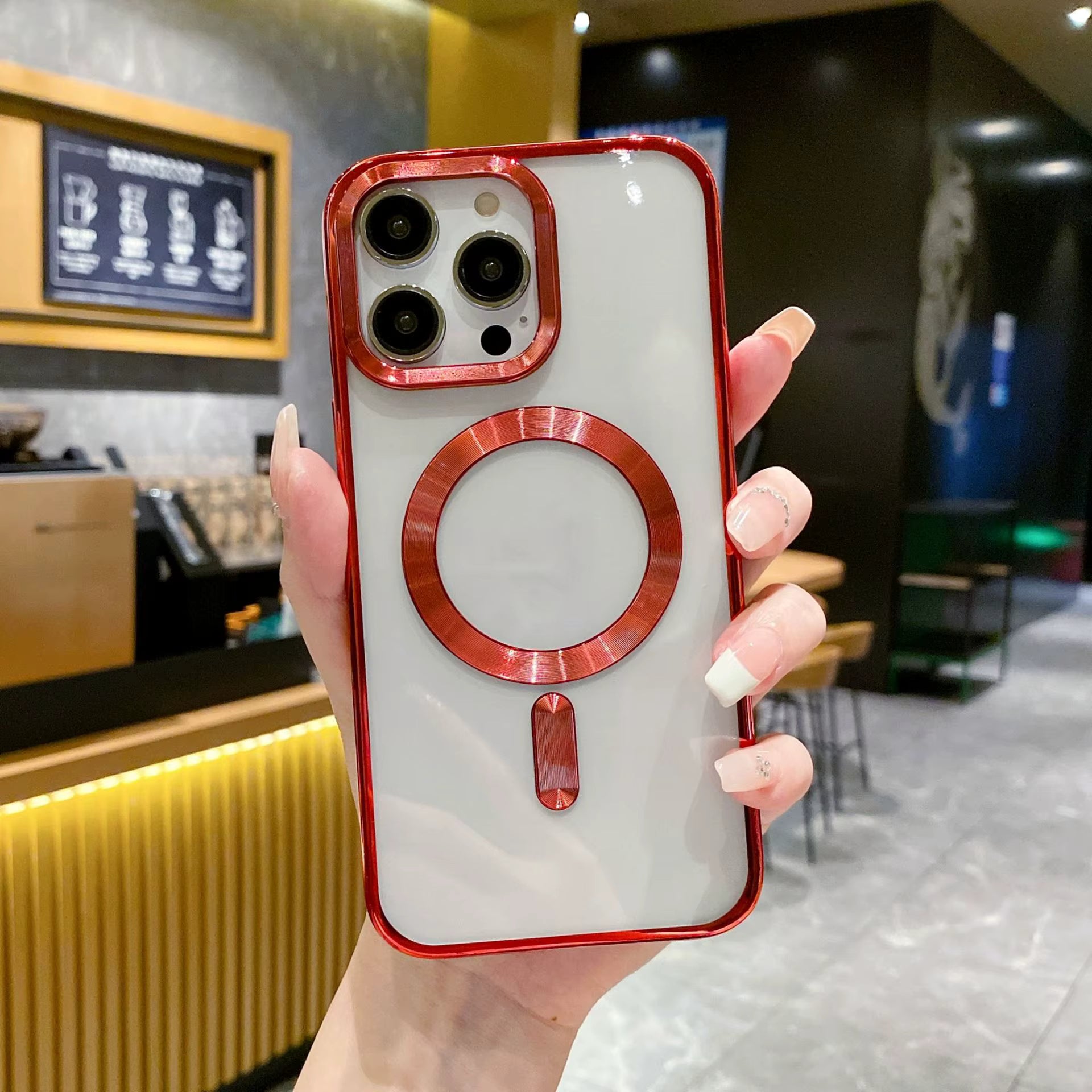 Apple iPhone 15 Pro Max  Takakuori  MagSafe kameran linssisuoja