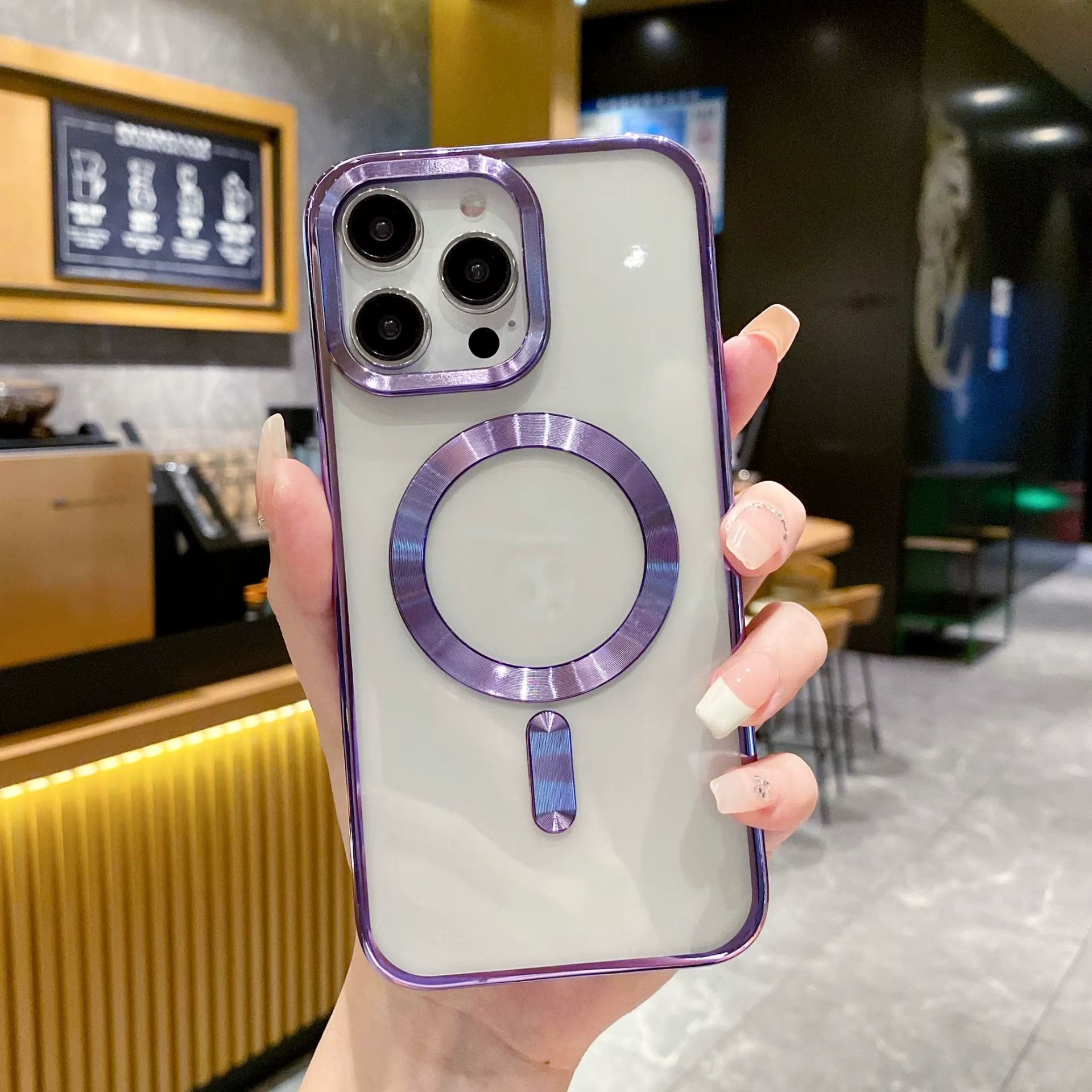 Apple iPhone 11 Takakuori MagSafe kameran linssisuoja