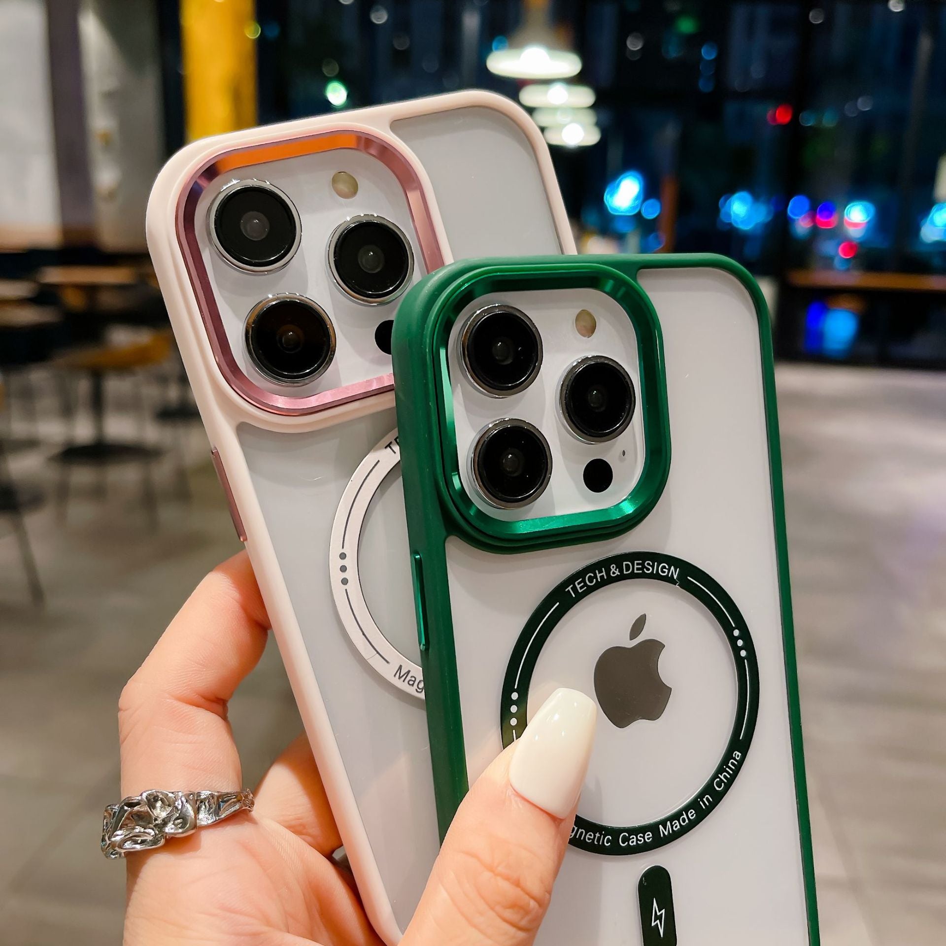 Apple iPhone 15 Pro Takakuori – MagSafe – Silikoni