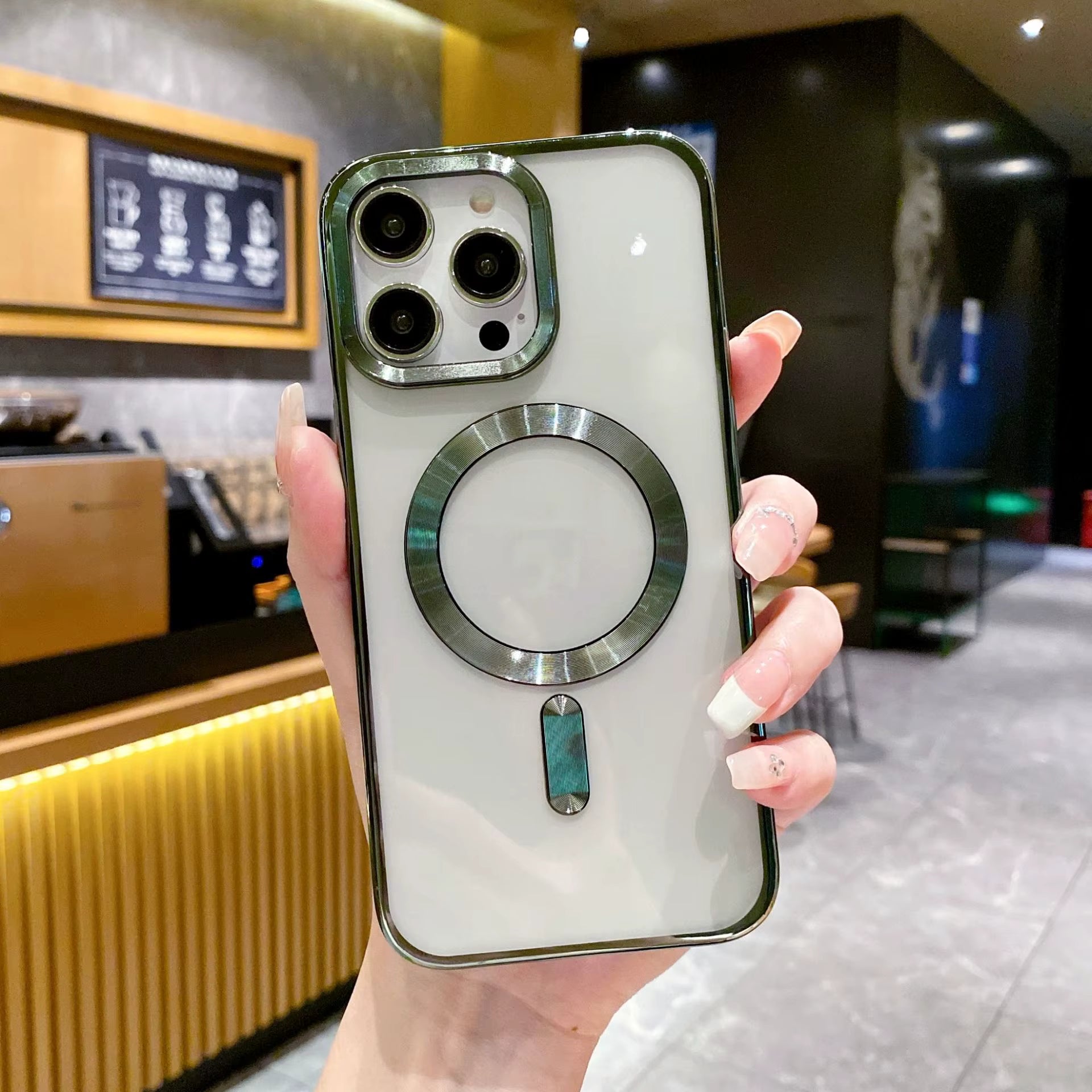 Apple iPhone 16 Plus  Takakuori  MagSafe kameran linssisuoja