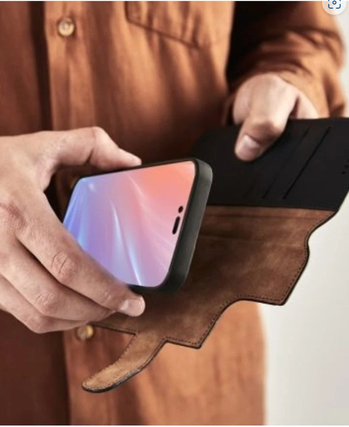 Samsung Galaxy A53 5G – lompakkokotelo 2-in-1,Käsintehty nahka