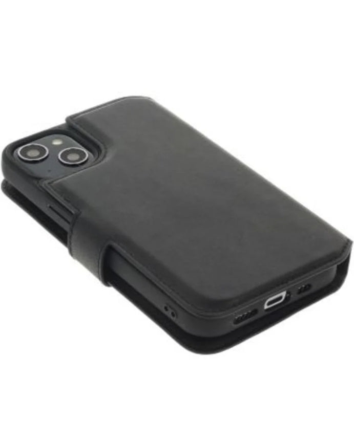 iPhone 13 mini –lompakkokotelo 2-in-1,Käsintehty nahka