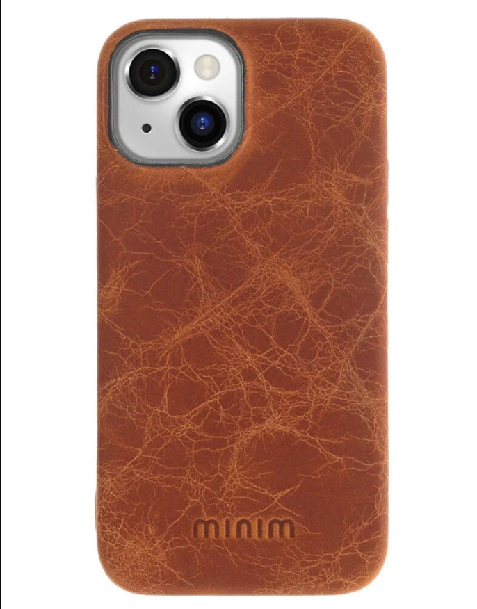 iPhone 12 / 12 Pro – suojakuori Käsintehty nahka
