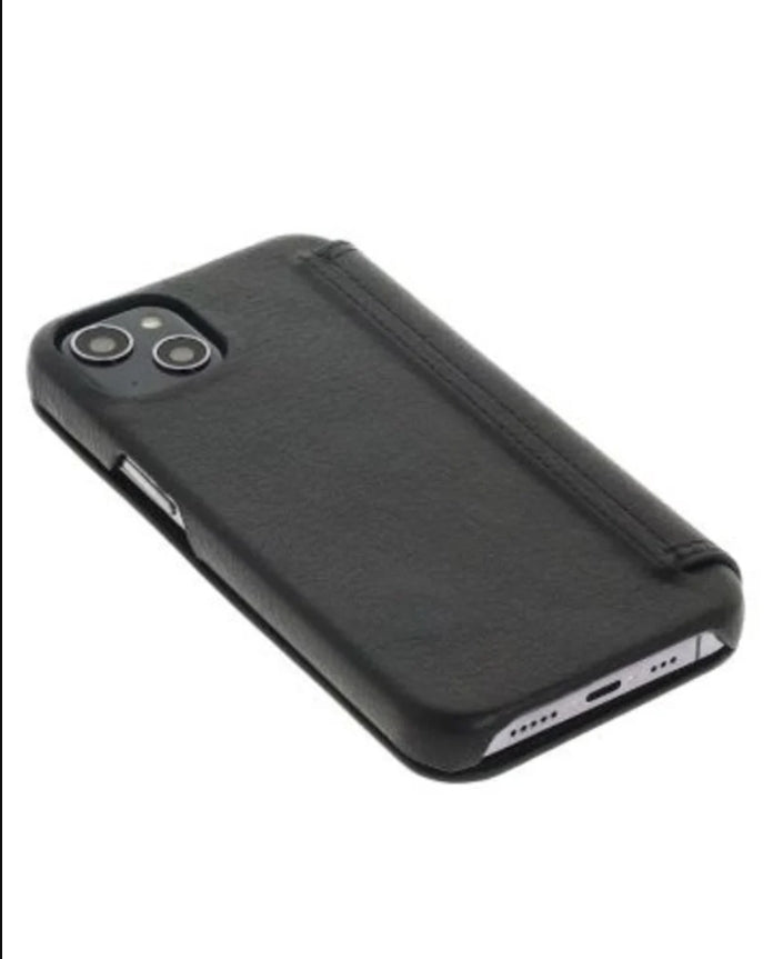 Käsintehty nahkakuori iPhone 13 / 14 lompakkokotelo