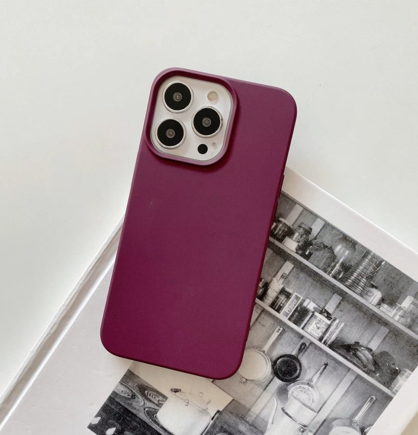 iPhone 13/14 silikonimainen TPU-kuori