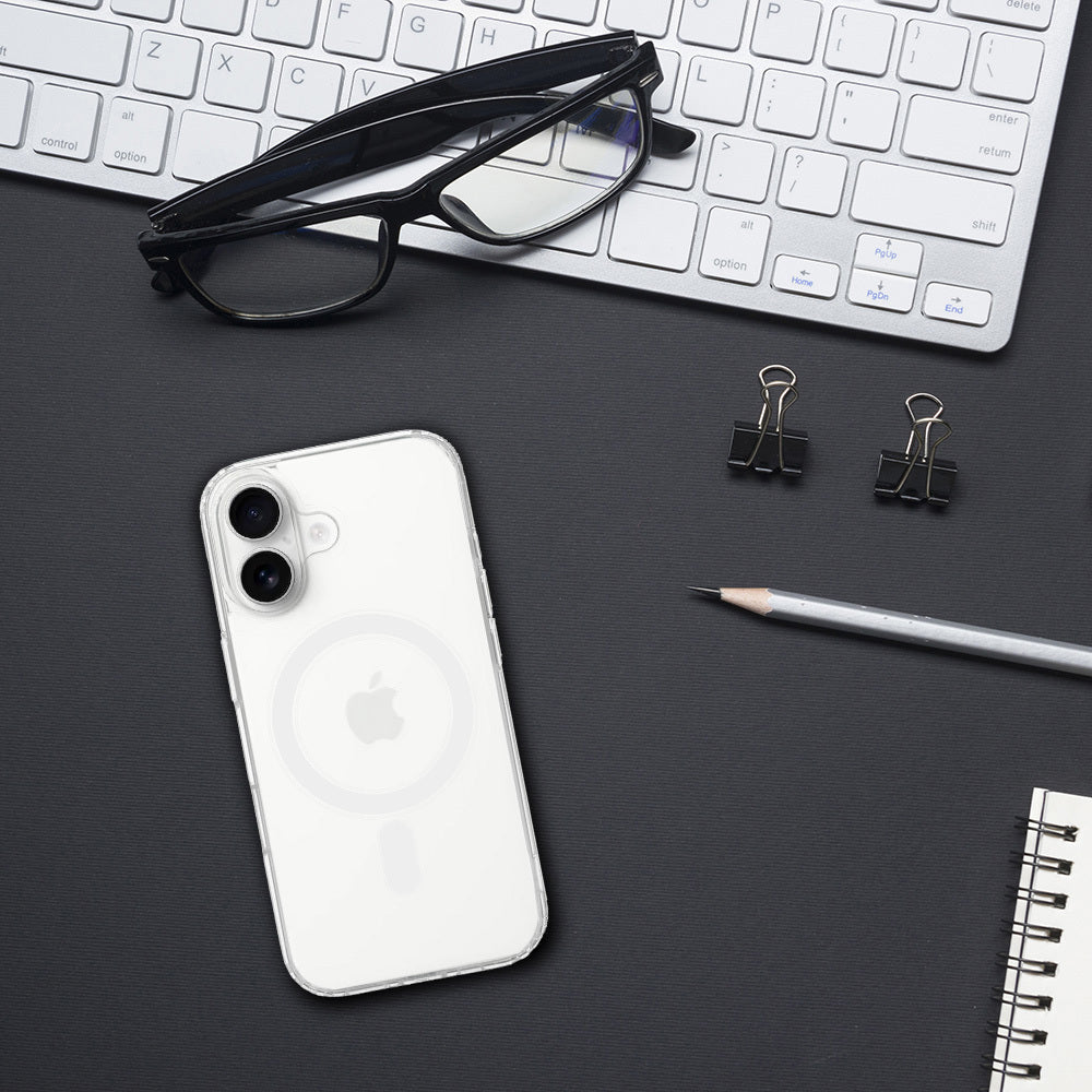 Apple iPhone 17 kirkas kuori MagSafella