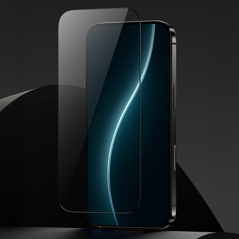 Samsung Galaxy S25 Ultra -panssarilasi pölynpoistaja-asennusapurilla, koko näytölle