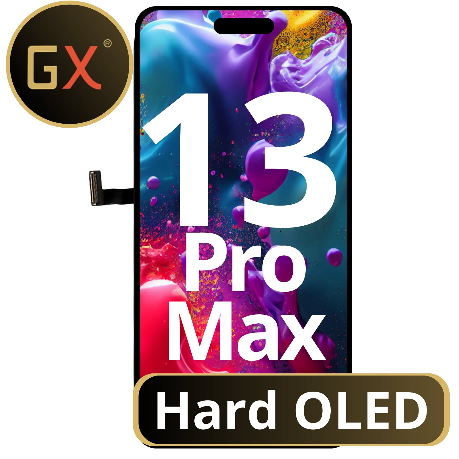 iPhone 13 Pro Max Näyttö, LCD GX Tarvike, Hard OLED (Copy)