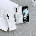 Samsung Galaxy Z Fold 5 kirkas suojakuori MagSafella