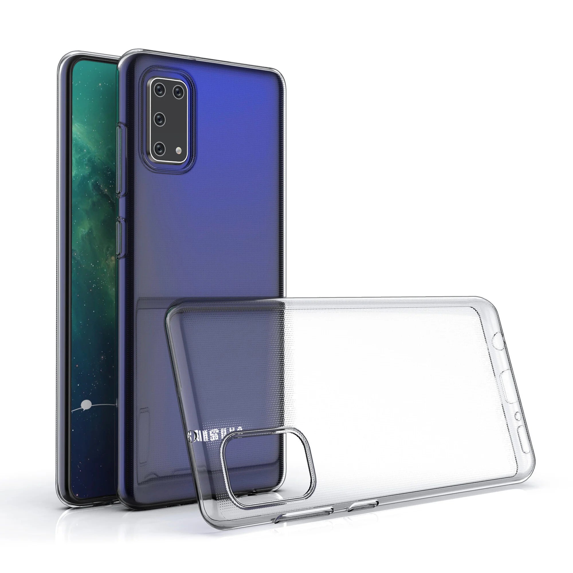 Samsung Galaxy A41 Promiz läpinäkyvä ohut TPU-suojakuor