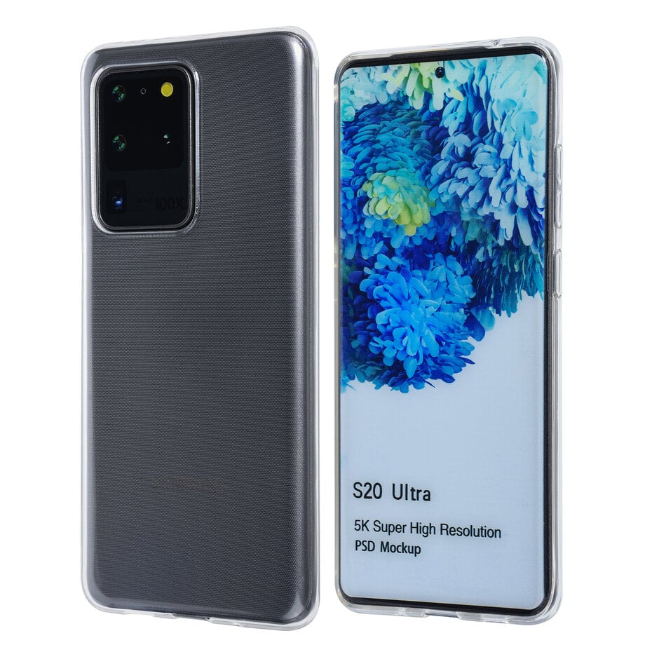 Samsung Galaxy S20 Ultra Promiz läpinäkyvä ohut TPU-suojakuor