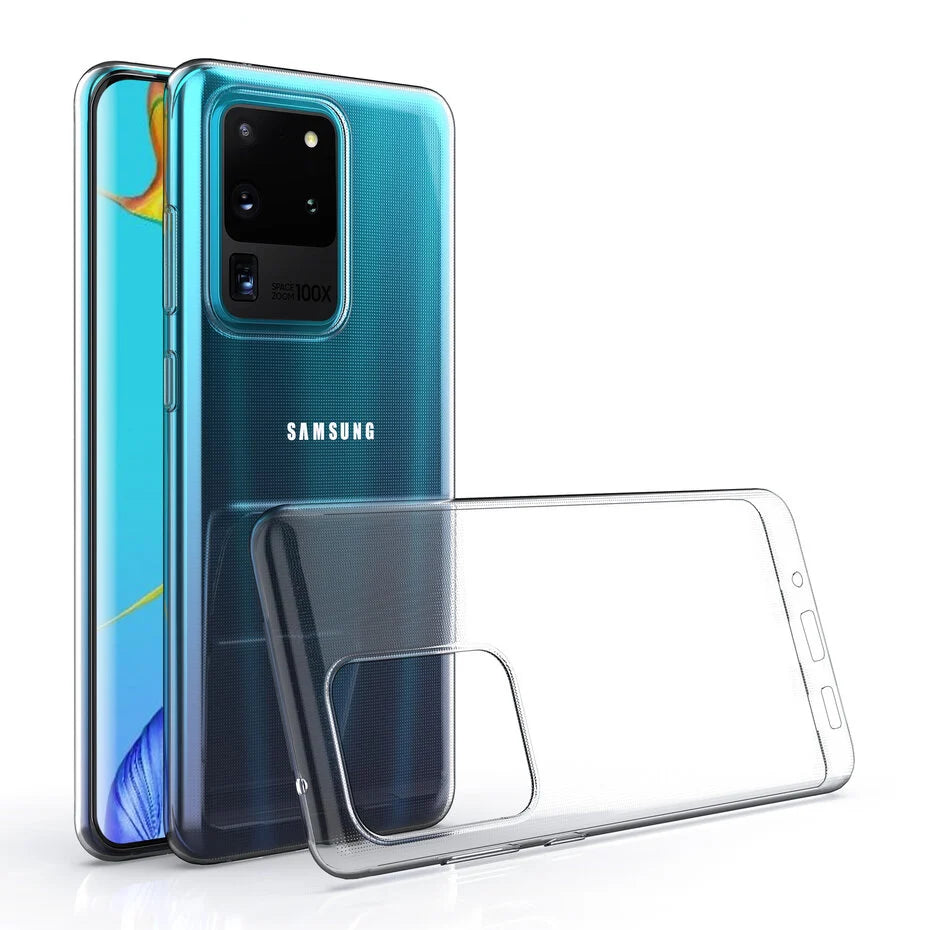 Samsung Galaxy S20 Ultra Promiz läpinäkyvä ohut TPU-suojakuor