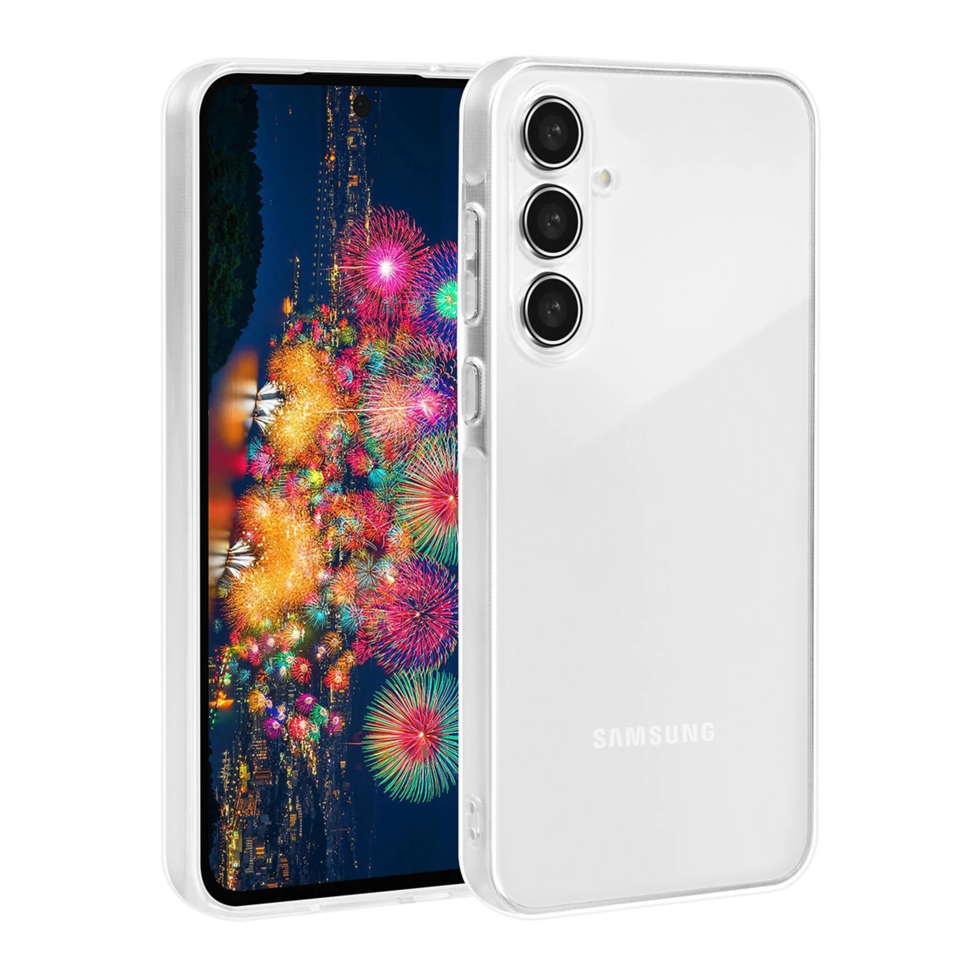 Samsung Galaxy A34 5G UNIQ  läpinäkyvä ohut TPU-suojakuor
