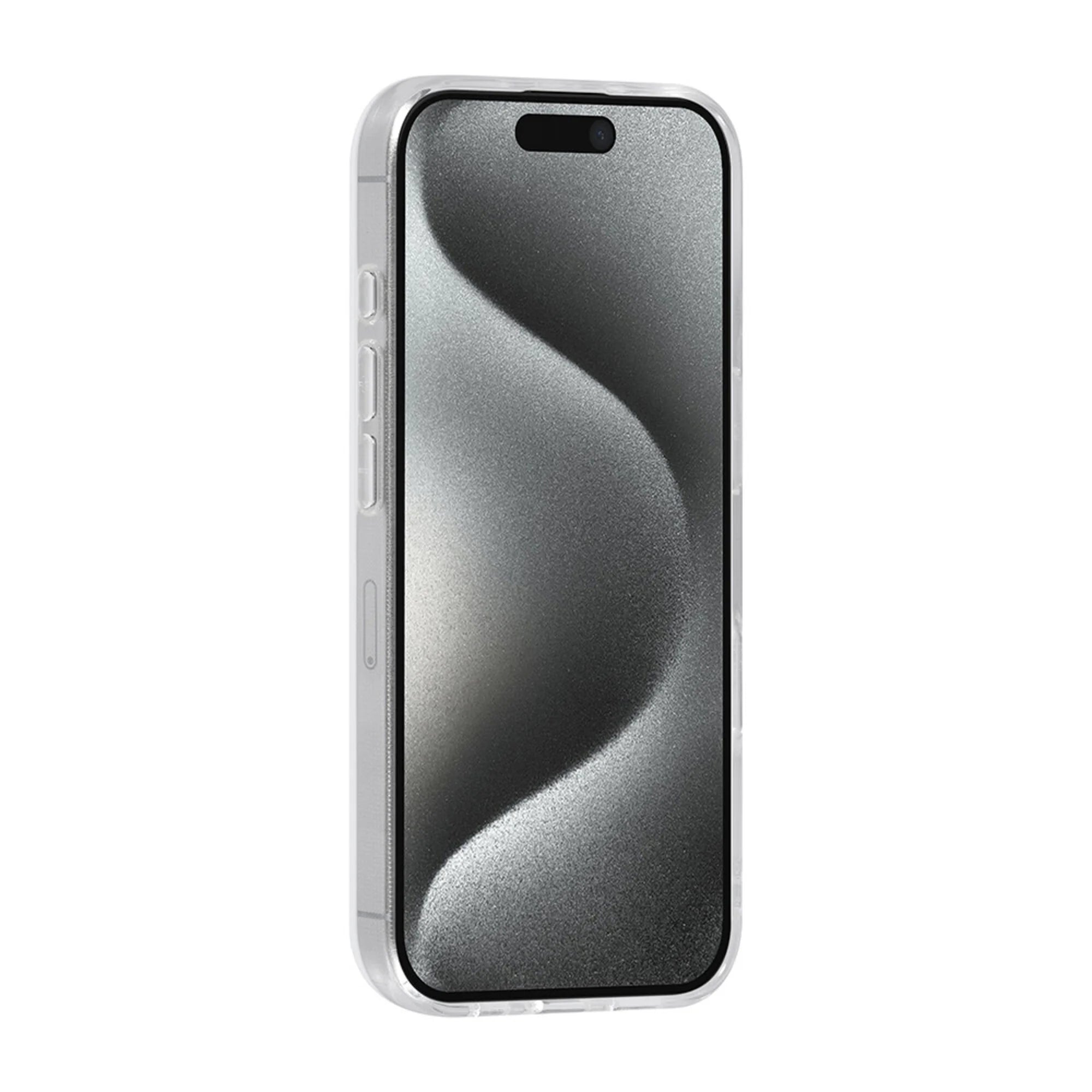 iPhone 16 Pro TUNIQ läpinäkyvä ohut TPU-suojakuori