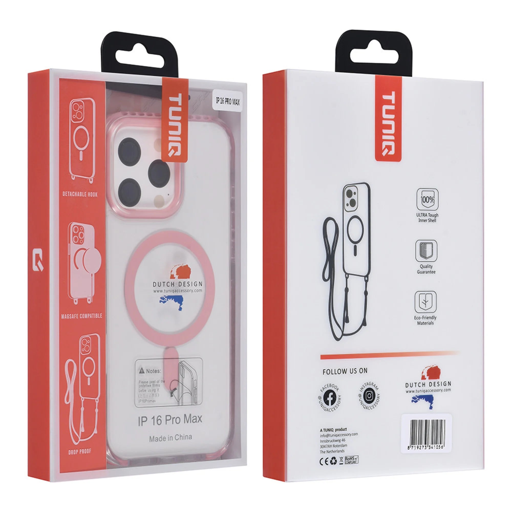 iPhone 16 Pro Max TUNIQ suojakuori MagSafe
