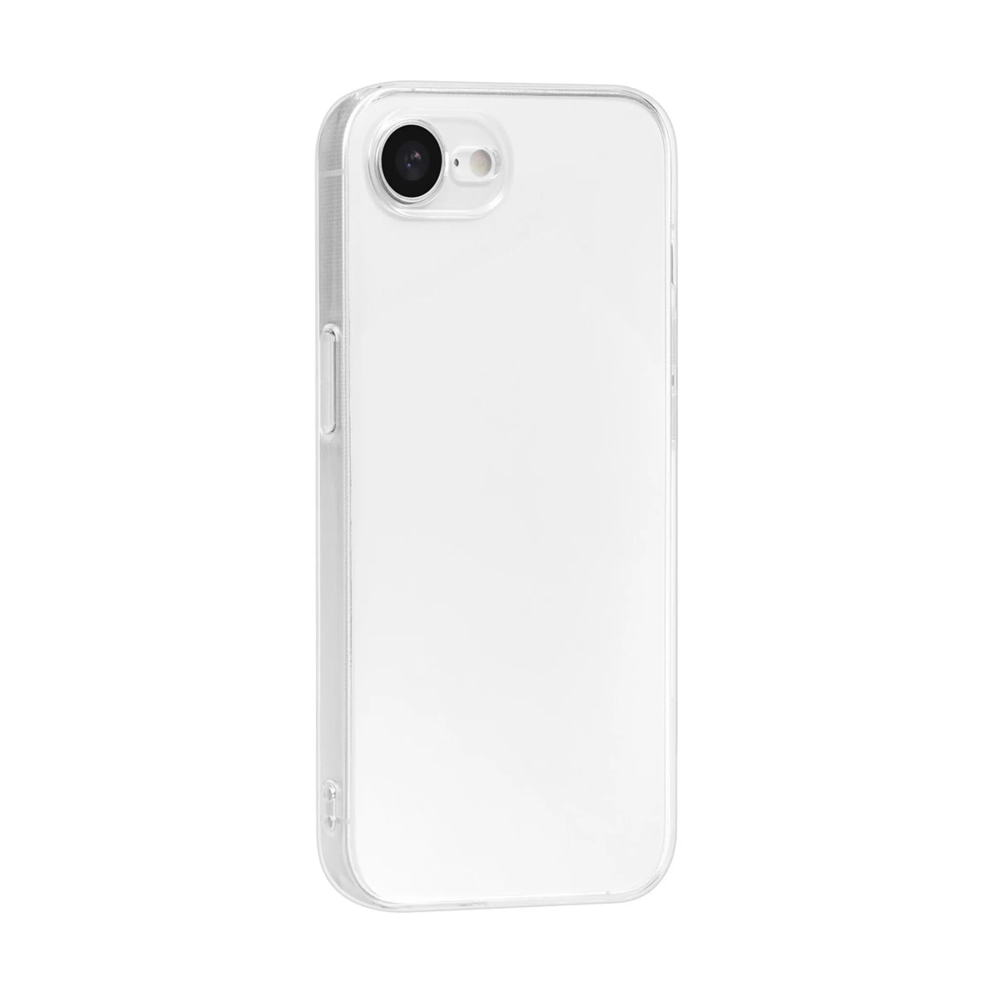 iPhone 16E TUNIQ läpinäkyvä ohut TPU-suojakuori