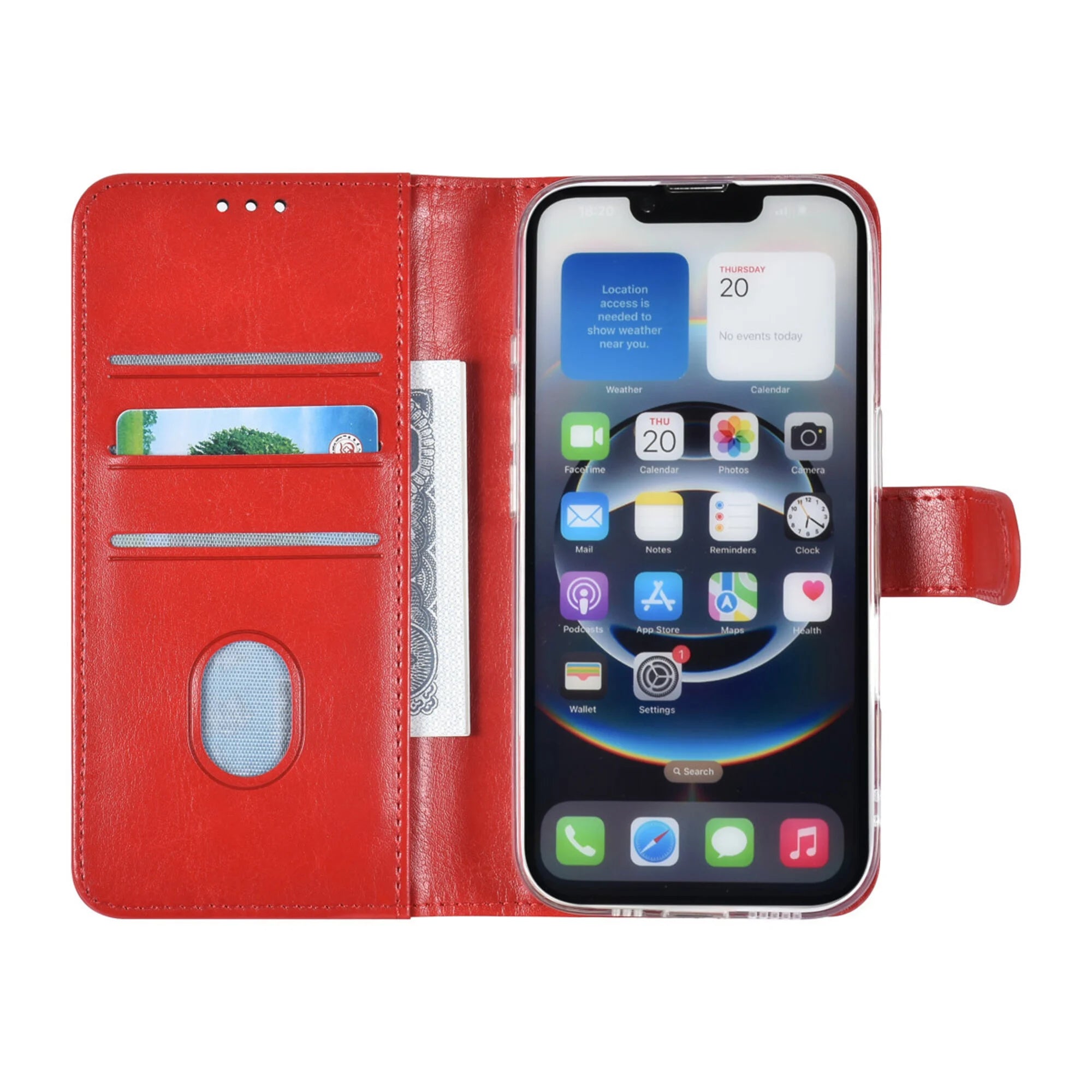 iPhone 16E TUNIQ Lompakkokotelo