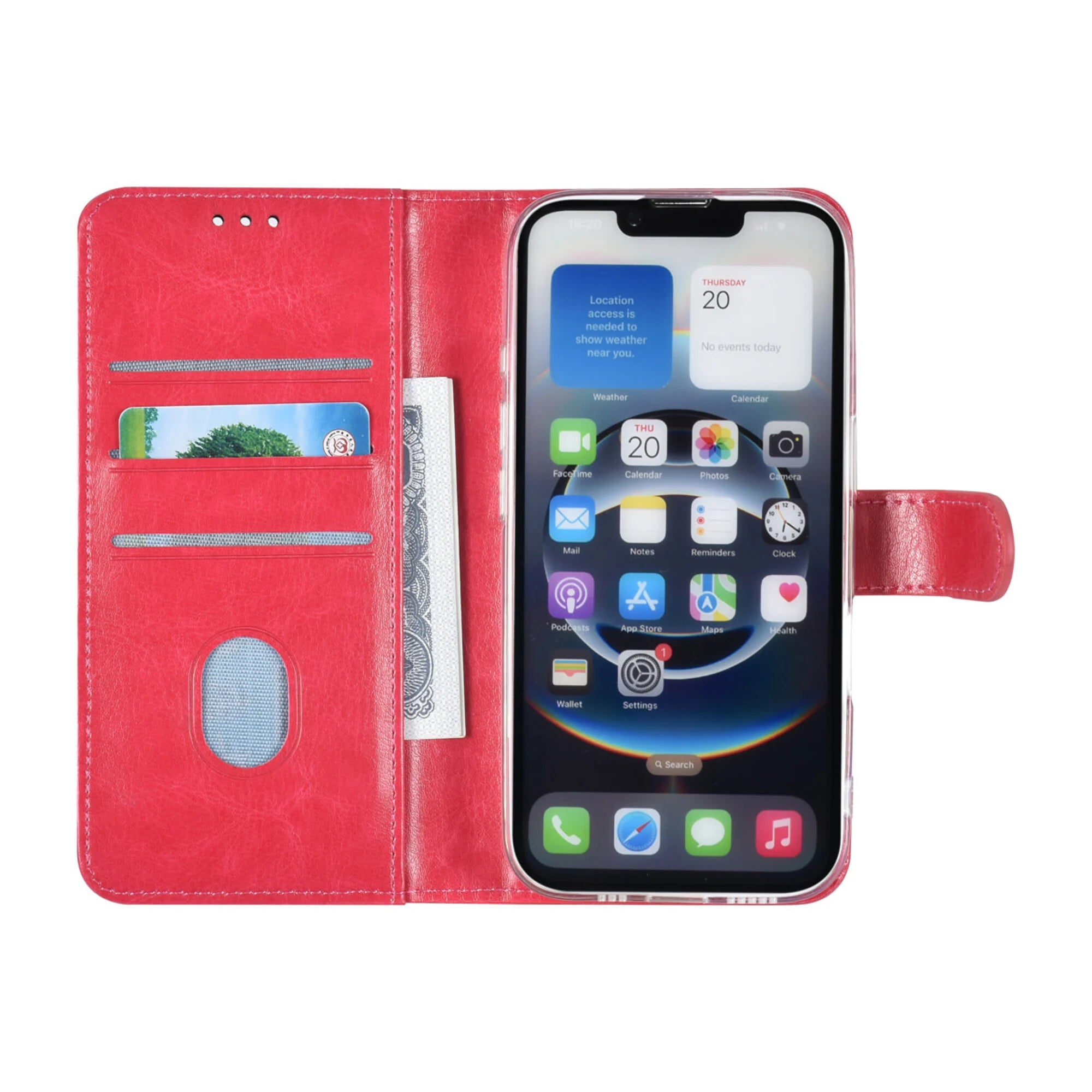 iPhone 16E TUNIQ Lompakkokotelo