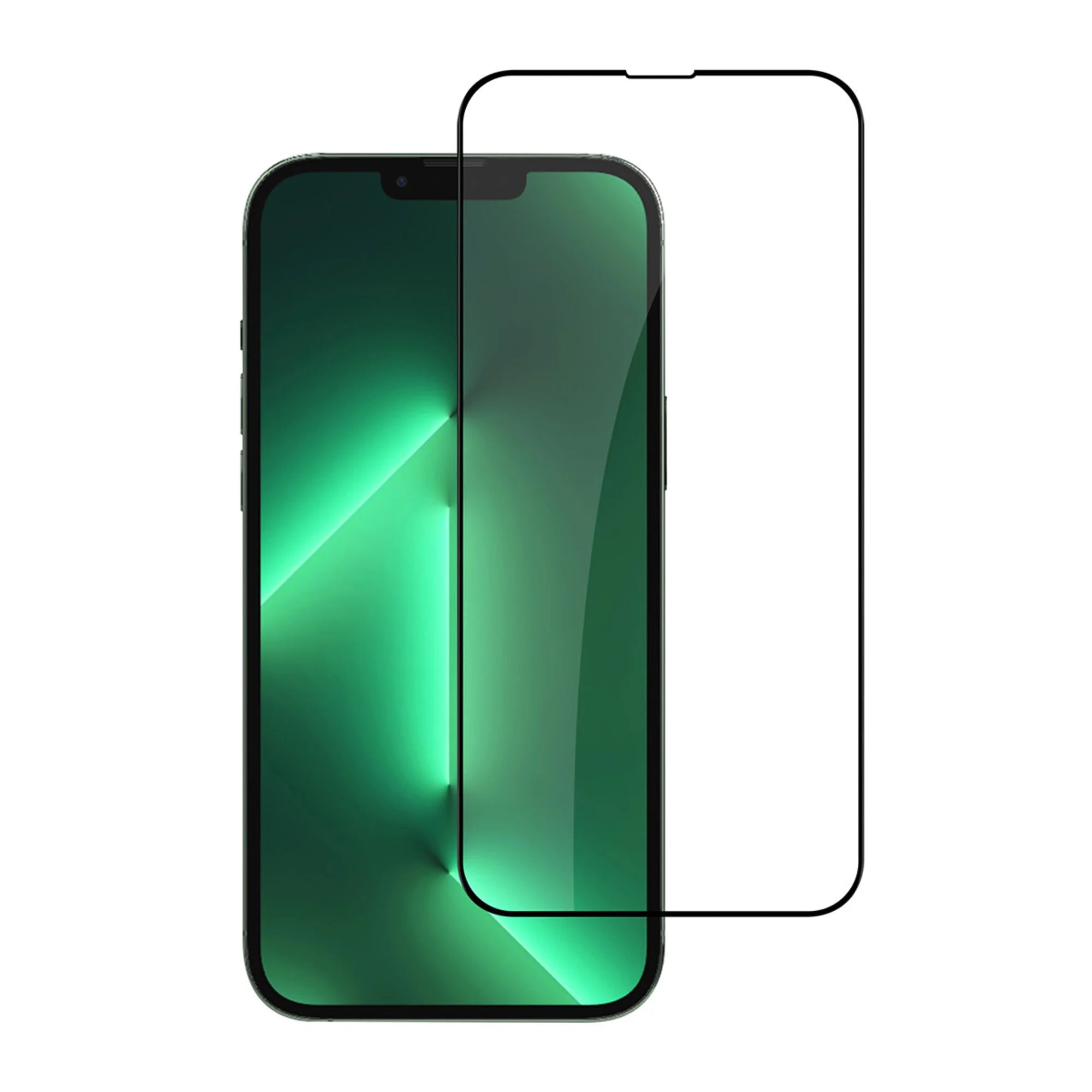 Apple iPhone 13 / 13 Pro / 14 / 16e panssarilasi, koko näytölle