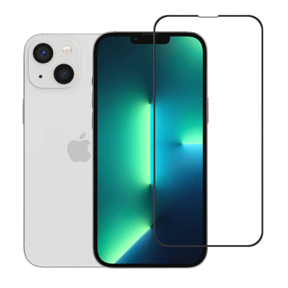 Apple iPhone 13 / 13 Pro / 14 / 16e panssarilasi, koko näytölle
